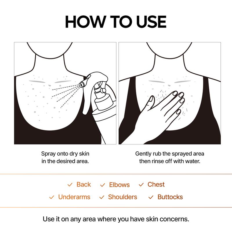 Kojic Acid & Turmeric Exfoliating Spray
