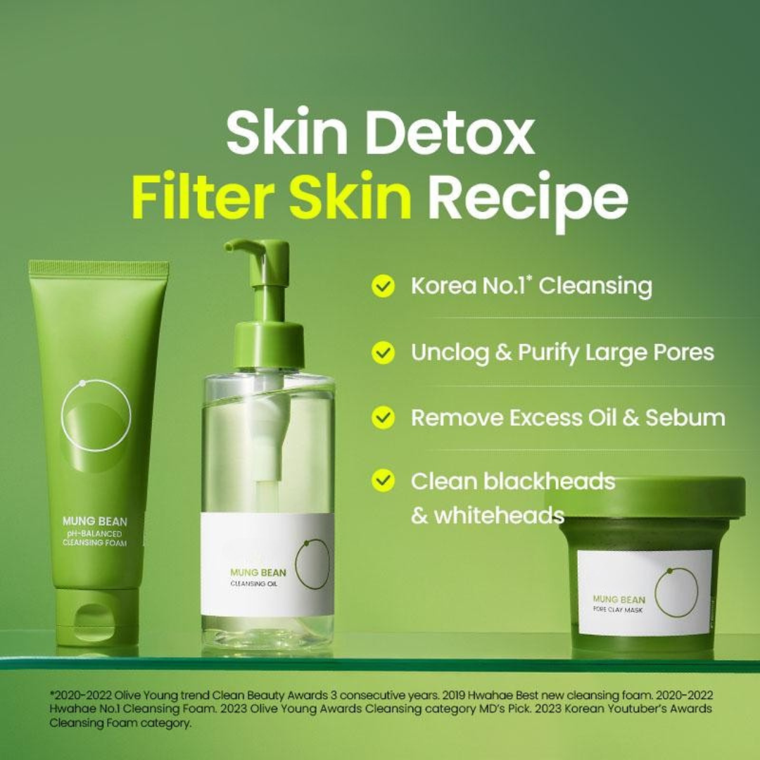 Mung Bean Purifying Detox Set