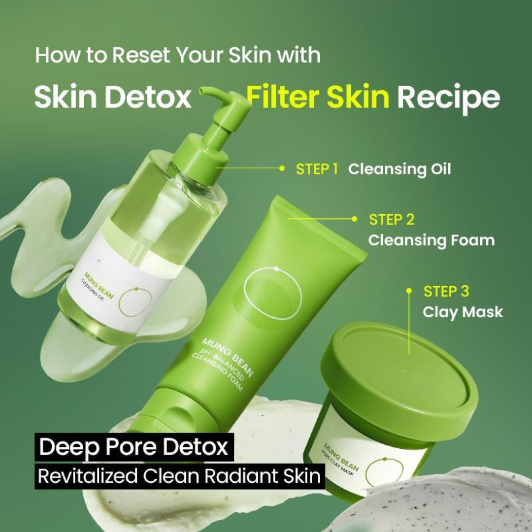 Mung Bean Purifying Detox Set