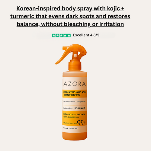 Kojic Acid & Turmeric Exfoliating Spray